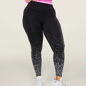 Victoria Secret Pink Active Ultimate V Reflective Leggings Workout